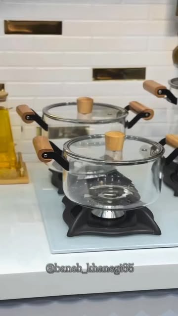 قابلمه  شیشه ای 10 پارچه